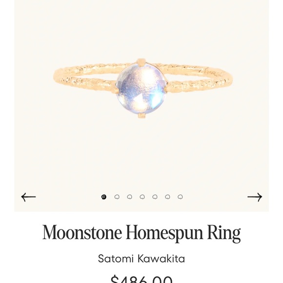 Catbird Jewelry - Moonstone Homespun Ring
Satomi Kawakita
